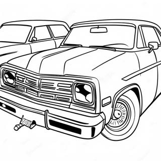 Coole Low Rider Kleurplaat 88163-28695