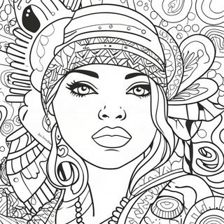 Trendy Toffe Kunst Kleurplaat 88237-28749