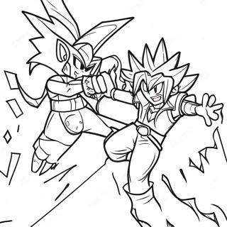 Yugioh Kleurplaten
