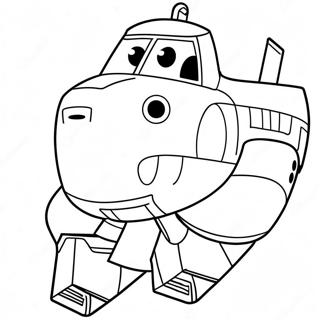 Super Wings Kleurplaat 89213-29494