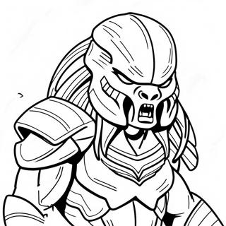 Predator Kleurplaat 89342-29595