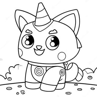 Unikitty Kleurplaat 89368-29614