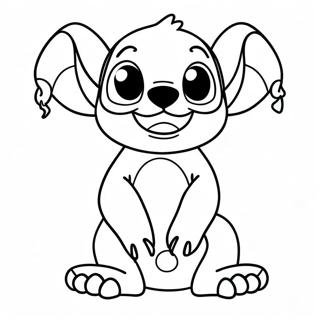 Stitch Verjaardag Kleurplaat 89548-29756