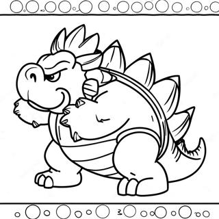 Bowser Kleurplaten