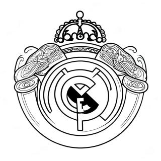 Real Madrid Kleurplaat 90813-30736