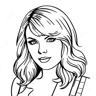 Reputation Taylor Swift Kleurplaat 90942-30834