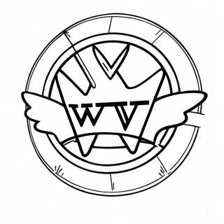 Wwe Logo Kleurplaat 91123 31050