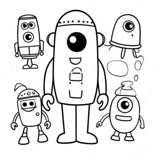 Kleurige Storybots Avontuur Kleurplaat 91148 30998