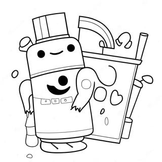 Kleurige Storybots Avontuur Kleurplaat 91148 30999