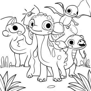 Garten Of Banban 5 Mysterieuze Wezens Kleurplaat 91176-31096