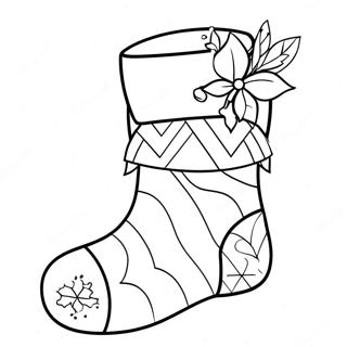 Feestelijke Kleurplaat Van Een Kerstkous 91431 31287