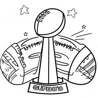 Kleurplaat Van De Super Bowl 58 91456-31303