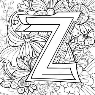 Letter Z Kleurplaat 91710-31502
