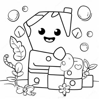 Blije Alphablocks Kleurplaat 91813 31592