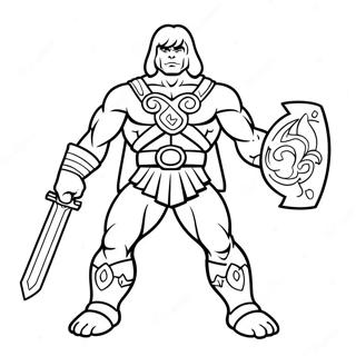 He Man Kleurplaten