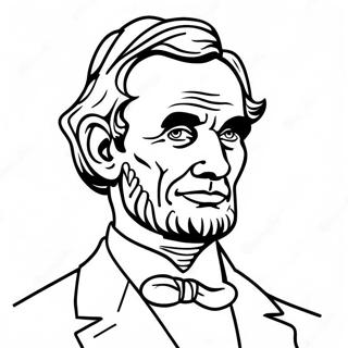 Abraham Lincoln Kleurplaten