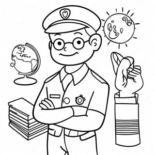 Leuke Carriere Dag Activiteiten Kleurplaat 92301 31977