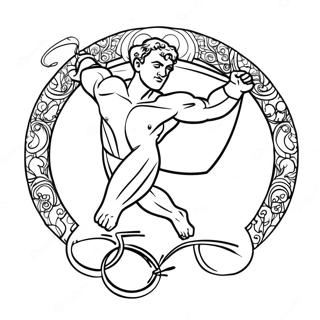 Olympisch Kleurplaten