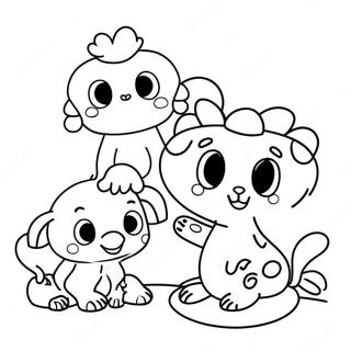 Kleurplaat Van Schattige Schrikkeljaar Dieren 93173 32650