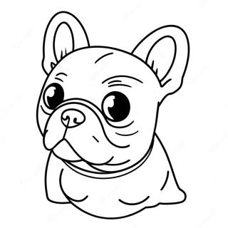 Franse Bulldog Kleurplaten