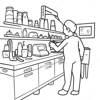 Kleurplaat Van N Brios Laboratorium 93870 33193