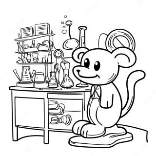 Kleurplaat Van N Brios Laboratorium 93870 33195