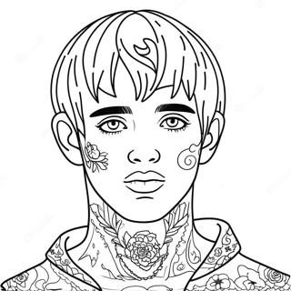 Lil Peep Kleurplaten