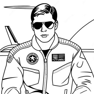Top Gun Kleurplaat 95283-34478