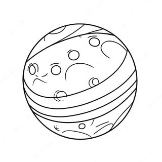 Kleurrijke Stuiterende Bal Kleurplaat 95310-34504