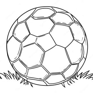 Voetbal Op Het Veld Kleurplaat 95313-34513