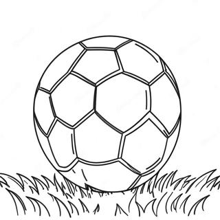 Voetbal Op Het Veld Kleurplaat 95313-34514