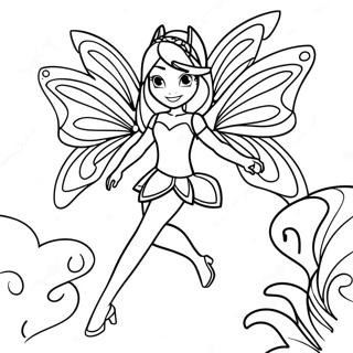 Winx Club Kleurplaat 95385-34558