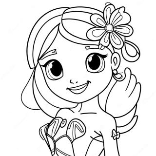 Flora Van Winx Club Kleurplaat 95386-34562