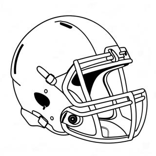 Futuristische Voetbalhelm Kleurplaat 95540 34691
