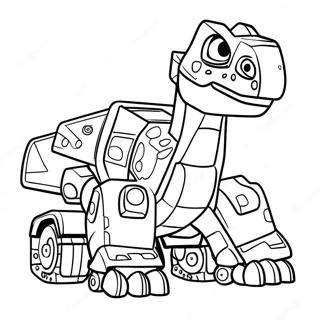 Dinotrux Kleurplaten