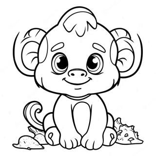 Bam Bam Kleurplaat 95946-35036