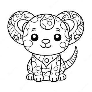 Romero Britto Dierontwerpen Kleurplaat 96775 35851