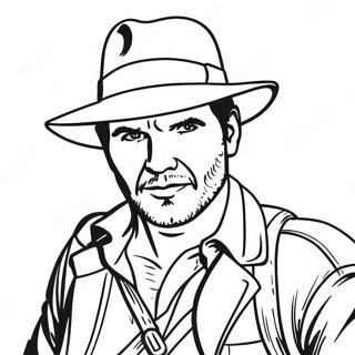 Indiana Jones Kleurplaten