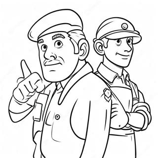 Brozone Personages In Actie Kleurplaat 97647 36521