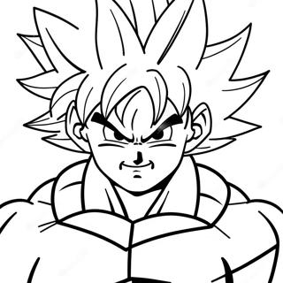 Goku In Super Saiyan Vorm Kleurplaat 97880-36838