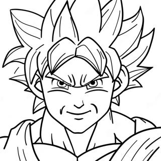 Goku In Super Saiyan Vorm Kleurplaat 97880-36840