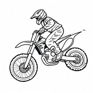 Extreme Supercross Dirtbike Sprong Kleurplaat 98419-37259