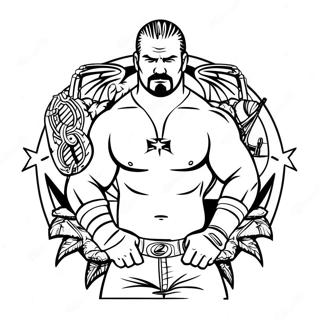 Wwe Kleurplaat 98675-37455