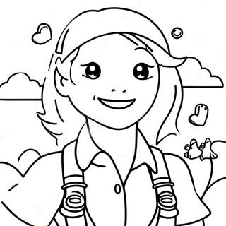 Avontuurlijke Mira Kleurplaat 99422 38238