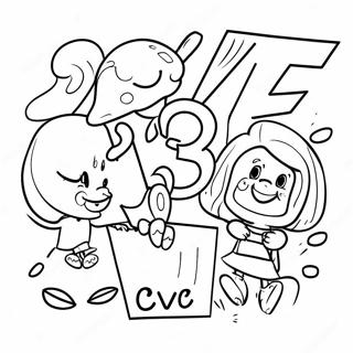 Cvc Woordfamilie Kleurplaat 99523-38119