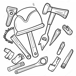 Leuke Bouwgereedschappen Kleurplaat 99603 38382