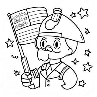 Gelukkige Patriotendag Kinderen Kleurplaat 99755 38500