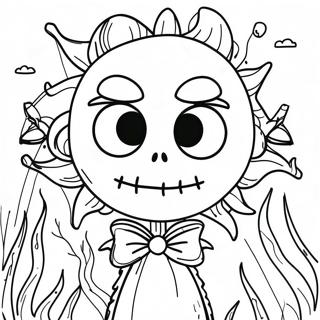 Tim Burtons Donkere Fantasie Kleurplaat 99781-38517